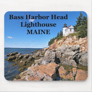 Bass Harbor Head Lighthouse, Maine Mousepad