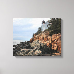 Bass Harbour Head Lighthouse, Maine Canvas Print