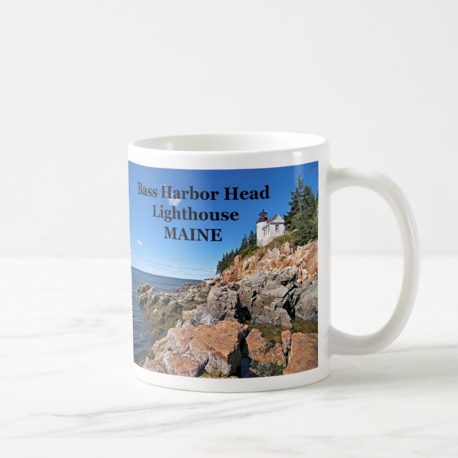 Bass Harbour Head Lighthouse, Maine Mug (Right)