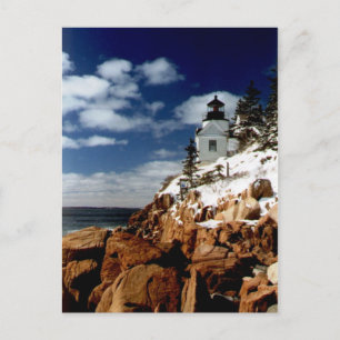 Bass Harbour Headlight Postcard - 1