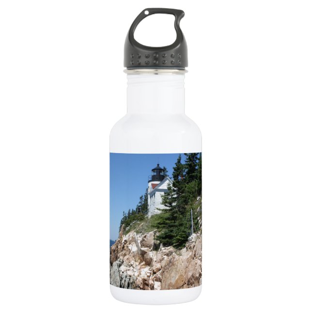 Bass Harbour Lighthouse 5 532 Ml Water Bottle (Front)