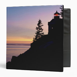 Bass Harbour lighthouse on Mt. Desert Island, Binder