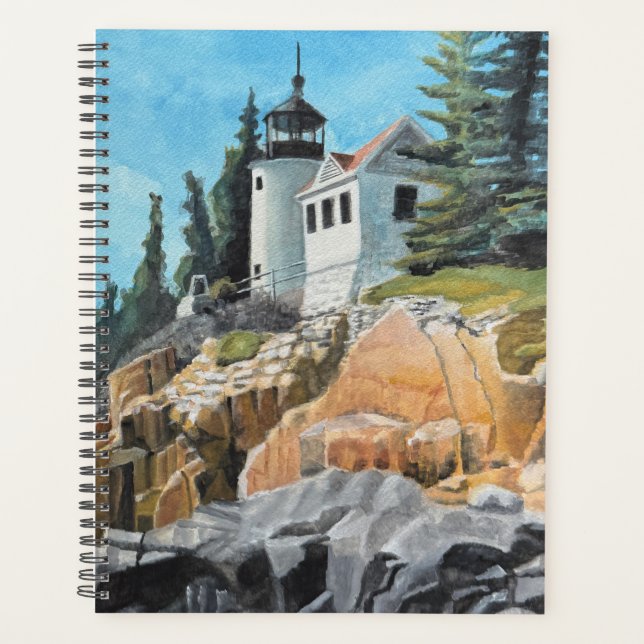Bass Harbour Lighthouse Planner (Front)