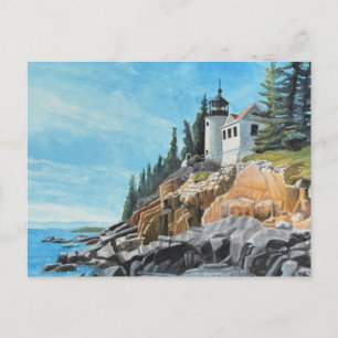 Bass Harbour Lighthouse Postcard