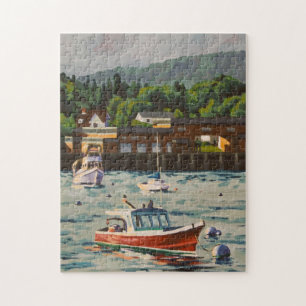 Bass Harbour, Maine Jigsaw Puzzle