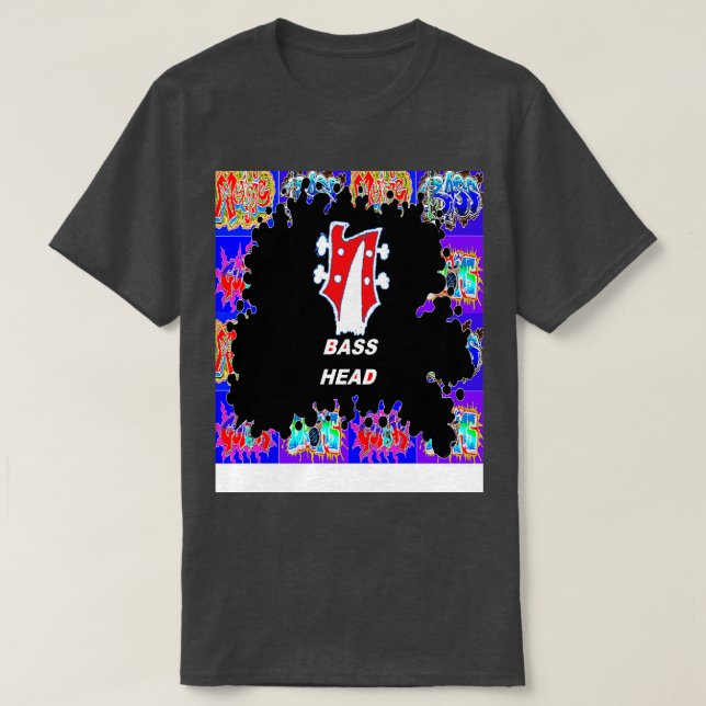 Bass Head T-Shirt (Design Front)