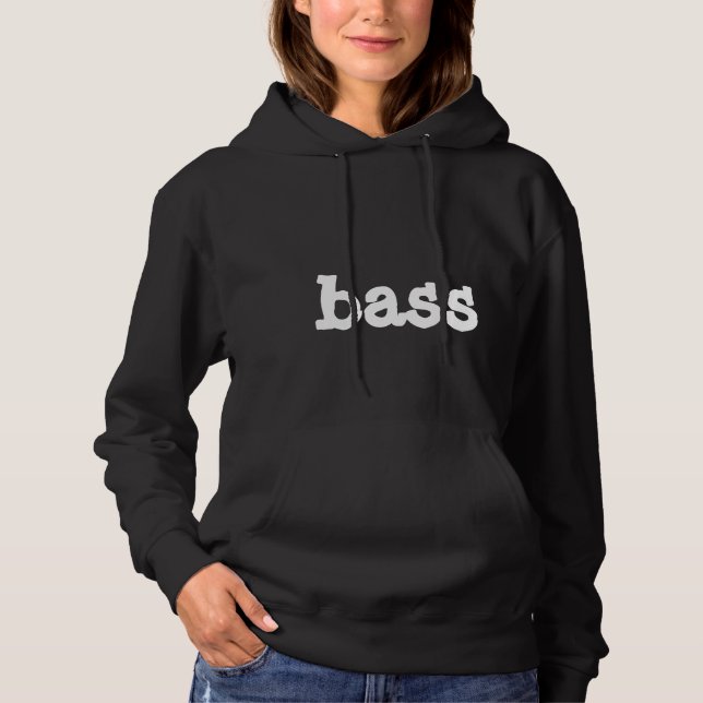 bass hoodie (Front)