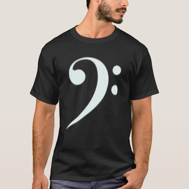 Bass Key Bassist T-Shirt (Front)
