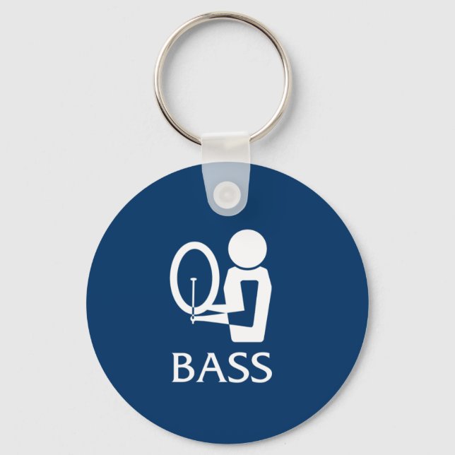 Bass Keychain (Front)