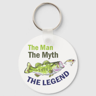 Bass Legend Keychain