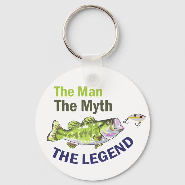Bass Legend Keychain (Front)