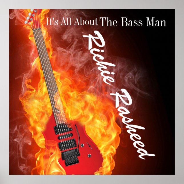 Bass Man - Poster de musique (Devant)