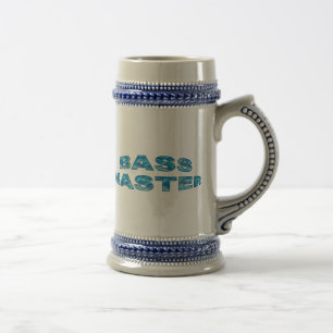 Bass Master Fishing Shirts Beer Stein