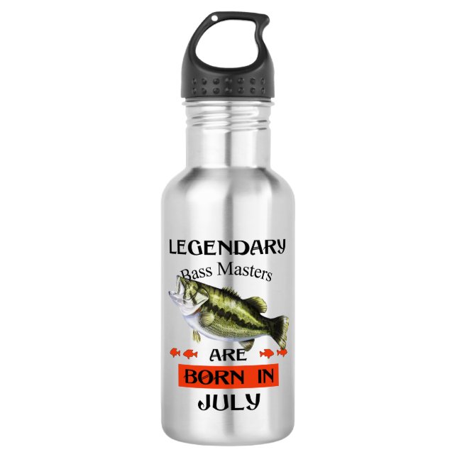 Bass Masters July 532 Ml Water Bottle (Front)