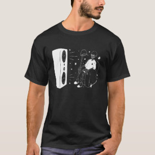 Bass Music Skeleton   Music T-Shirt