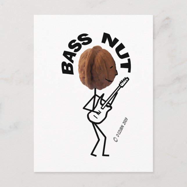 Bass Nut Postcard (Front)