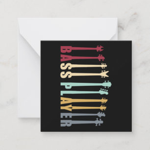 Bass player card