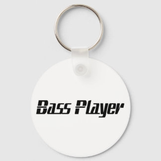 Bass Player Keychain