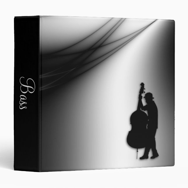 Bass Player Personal Music Binder (Front/Spine)