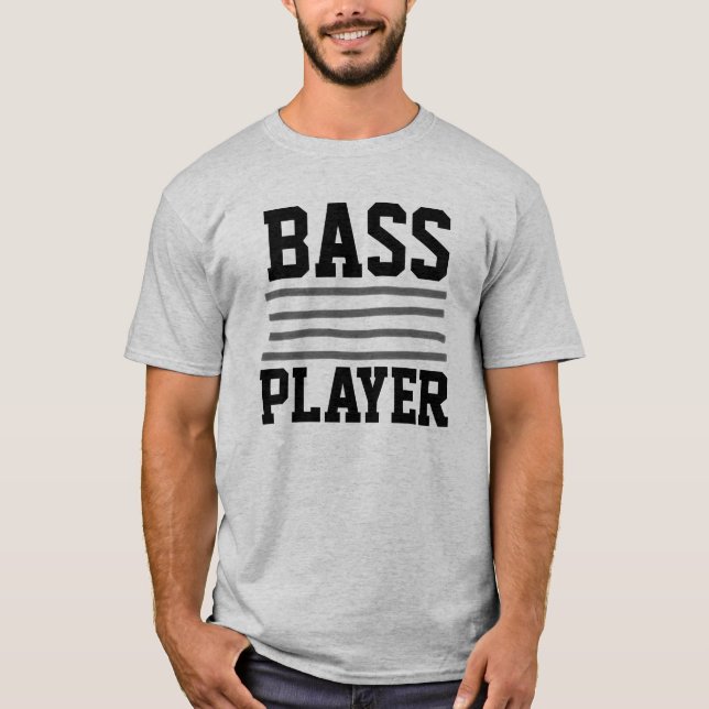 Bass Player T-Shirt (Front)