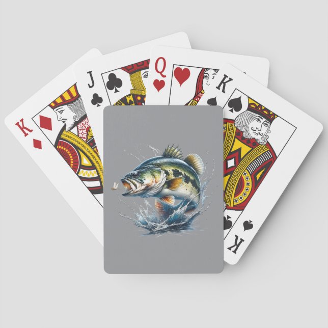 Bass Playing Cards (Back)