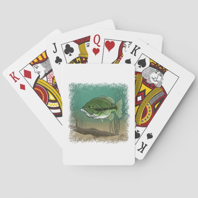 Bass Playing Cards (Back)