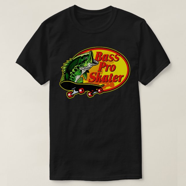 Bass Pro Skating T-Shirt (Design Front)