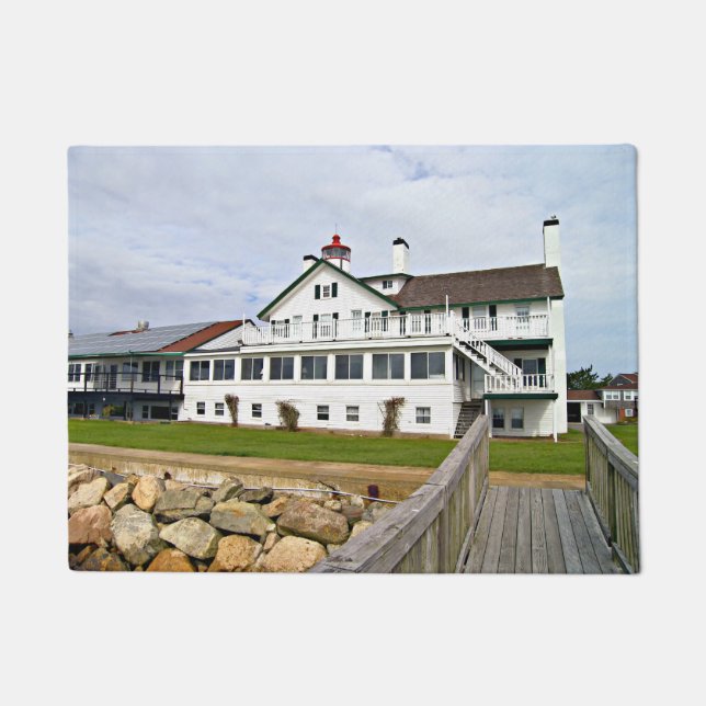 Bass River Lighthouse, Massachusetts Door Mat (Front)