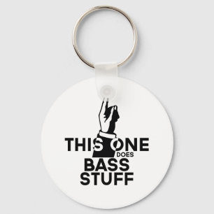 Bass Stuff - Funny Bass Music Keychain