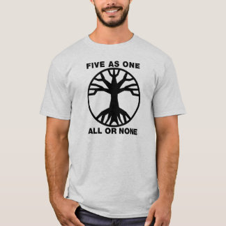 Bass Tree (light colours) T-Shirt