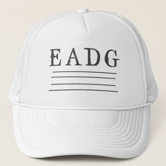 Bass Tuned Trucker Hat (Front)