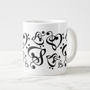 Basse basse basse basse en fer rouge Mug