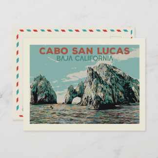 Basse Californie Cabo San Lucas, Mexique Carte pos