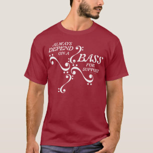 Basse de T-shirt de choeur pour l'appui 12