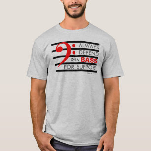Basse de T-shirt de choeur pour l'appui 8