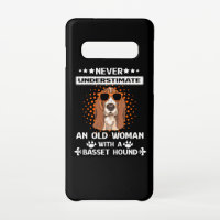 Basset Dog Lover| Never Underestimate Old Woman