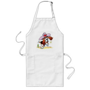 Basset Got Drool? Long Apron
