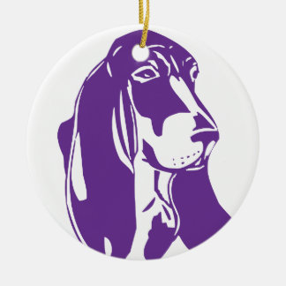 BASSET HOUND [22] CERAMIC ORNAMENT