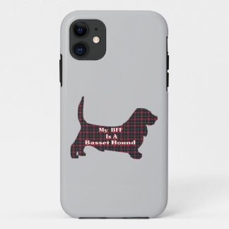 Basset Hound BFF iPhone 11 Case