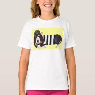 Basset Hound Burglar T-Shirt
