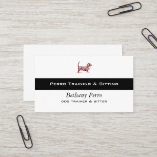 Basset Hound Business Card