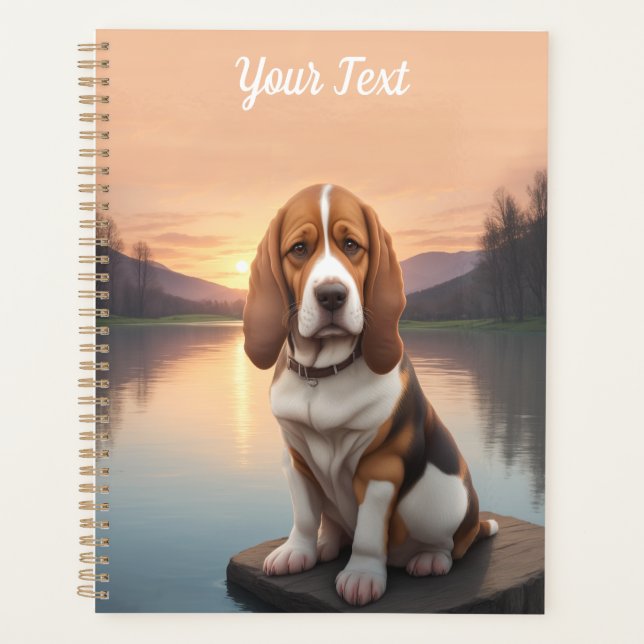 Basset Hound by Lake Planner (Front)