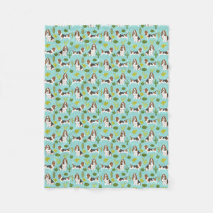 Basset Hound Cactus Blanket - dog gifts