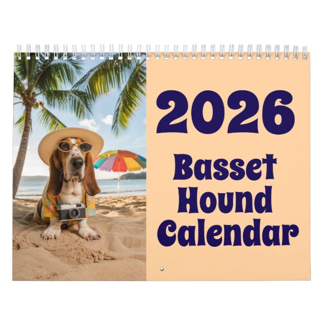 Basset Hound Calendar (Cover)