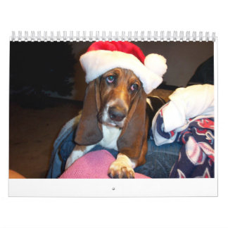 Basset hound  calendar