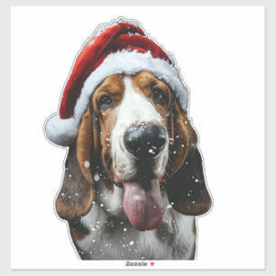 Basset Hound Christmas 