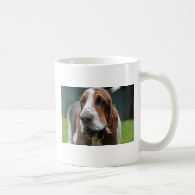 Basset Hound Coffee Mug (Right)