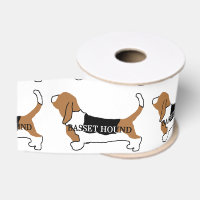 Basset Hound colour name silhouette