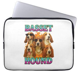 Basset Hound Copy Laptop Sleeve
