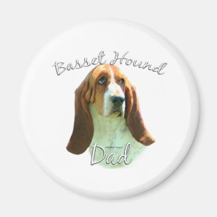Basset Hound Dad 2 Magnet
